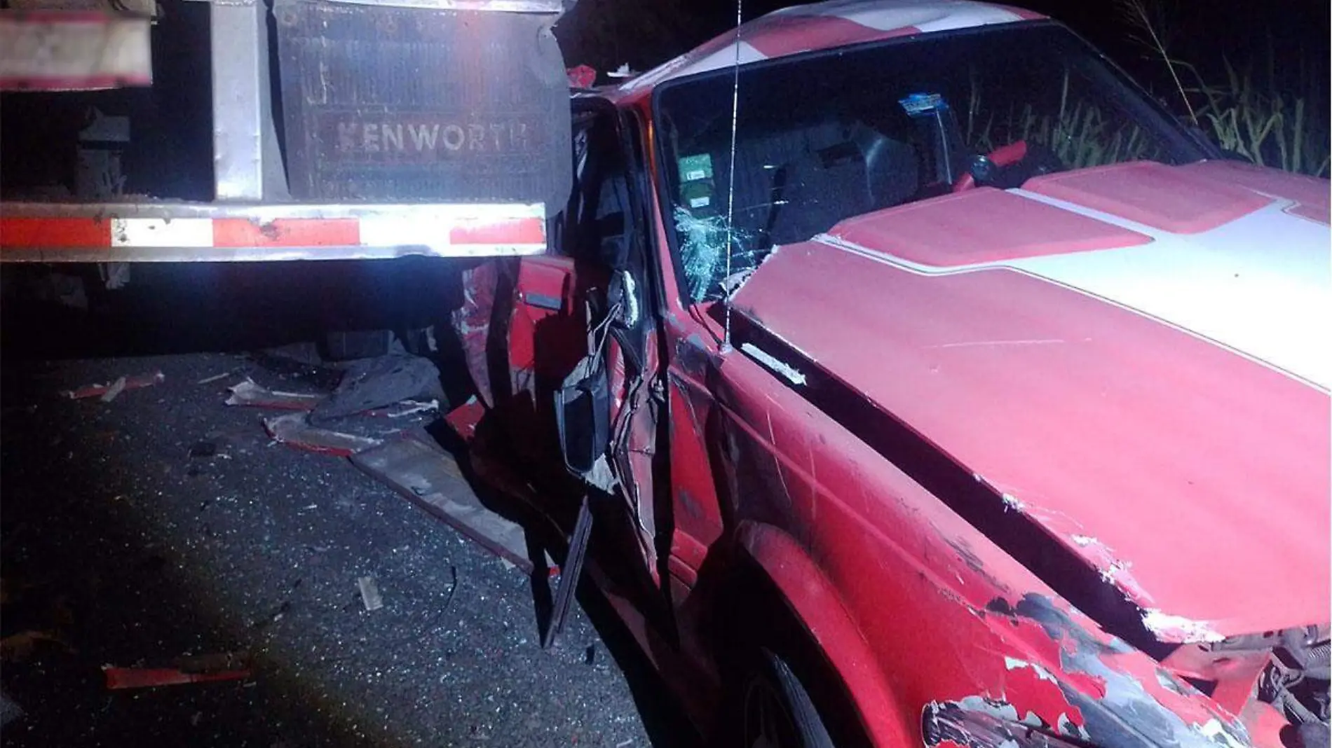 Accidente en la carretera federal Xalapa-Veracruz